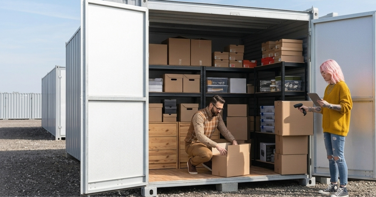 Magazyn samoobsługowy self-storage – odpowiedź na potrzeby e-commerce
